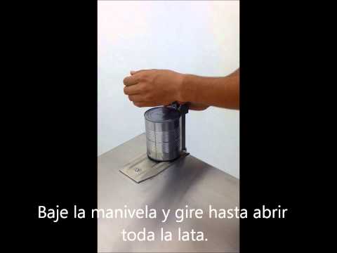 Abrelatas Industrial Para Mesa Ajustable Del #2 | Mercado Libre
