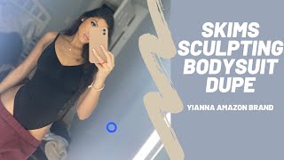 Skims Sculpting Bodysuit Dupe Yianna Amazon Brand
