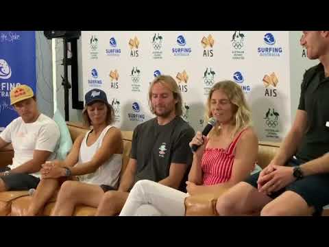 Stephanie Gilmore talks surfing in the Olympics