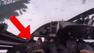 Helicopter Crashes Into Mountain | Cockpit POV - Daily dose of aviation