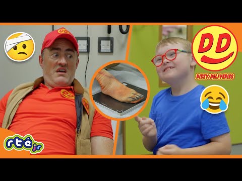 Joe Gets an X-RAY For His Injured Foot 😧🏥 | Dizzy Deliveries | RTÉjr