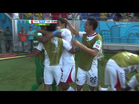 World Cup 2014 Group D Italy vs Costa Rica 2014 All Goals/Włochy - Kostaryka
