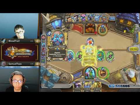 BloodTrail vs SamuelTsao - Hearthstone Grandmasters Asia-Pacific - Week 5