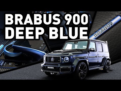 #BRABUS 900 DEEP BLUE based on Mercedes-AMG G63 | YOUR #DEEPBLUE STATEMENT!