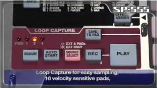 Video thumbnail for Roland SP-555 Sampler with Performance Effects by Gear4music Guitars