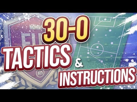 MY 30-0 TOP 100 CUSTOM TACTICS & INSTRUCTIONS! - FIFA 20 Ultimate Team
