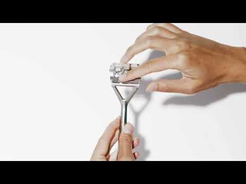 How to load The Leaf razor from Leaf Shave