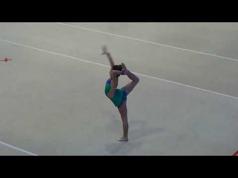 Giustizieri Linda - corpo libero - Torneo Silver 2018 - 1^class.