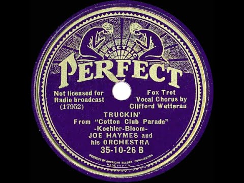 1935 Joe Haymes - Truckin’ (Cliff Weston, vocal)