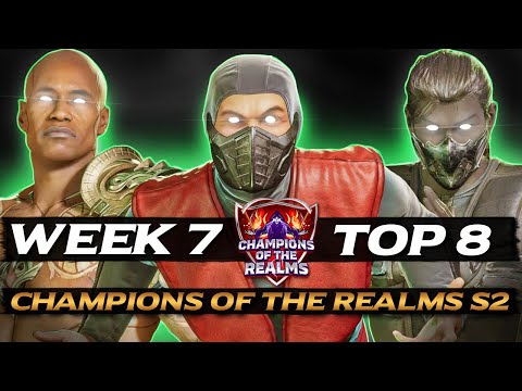 INSANE Top 8 Battles! Champions of the Realms S2 Week 7 | MK1 Khaos Reigns 🔥