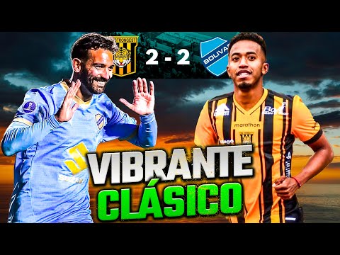 BOLIVAR 2-2 THE STRONGEST: More entertaining than a close match