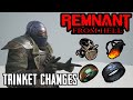 Remnant: From Hell Mod Trinket Balances and Changes