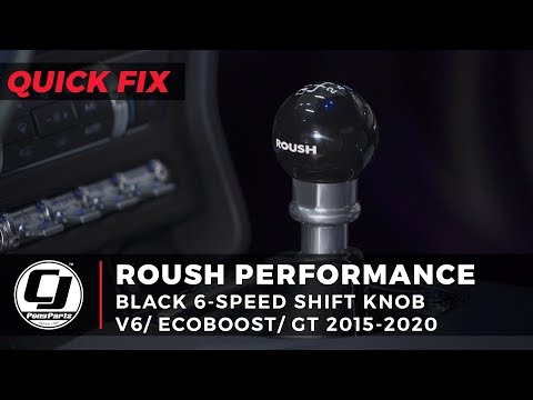 2015-2020 Ford Mustang | Roush Black Shift Knob