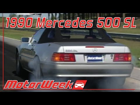 MotorWeek | Retro Review: '90 Mercedes Benz 500SL