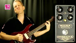 Video thumbnail for Mesa Boogie Throttle Box Distortionpedaal Review | Bax Music by Bax-shop | Bax Music Goes