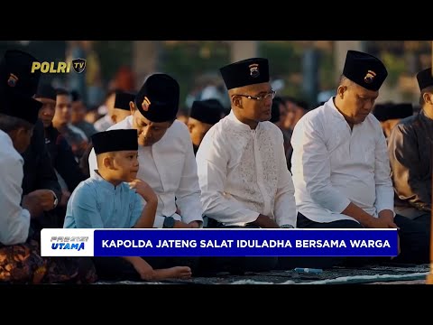 POLDA JAWA TENGAH RAYAKAN IDULADHA 1446H BERSAMA WARGA