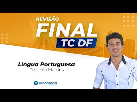 [TCDF] Língua Portuguesa - Prof.º Léo Martins #aula14
