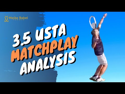 Tennis Match Play Analysis of 3.5 Tennis Player
