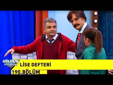 Güldür Güldür Show 190.Bölüm - Lise Defteri