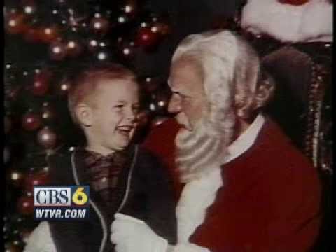 CBS 6 Video Vault: 1991 - December 24 - Miller & Rhoads Santa