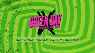 Green Day-Let Yourself Go-Lyrics-HD