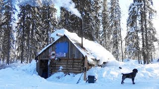 Зимняя рыбалка с ночёвкой в избе