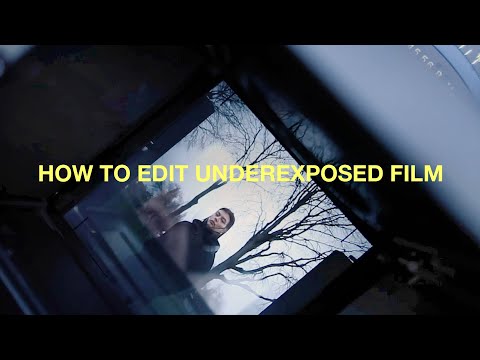 How to FIX underexposed film photos