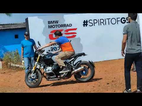 BMW RnineT scrambler showed up in GS trophy 2022 | r9t