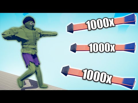 HULK vs 1000x OVERPOWERED UNITS - TABS | Totally Accurate Battle Simulator 2023