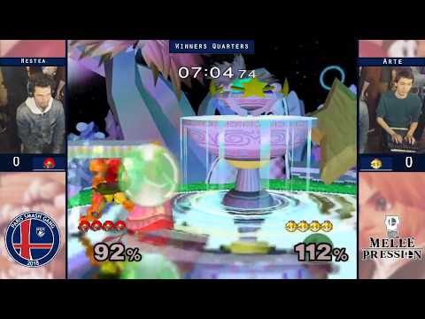 Melee Pression #7 - Nestea (Samus) vs. Arte (Peach) - Winners Quarters