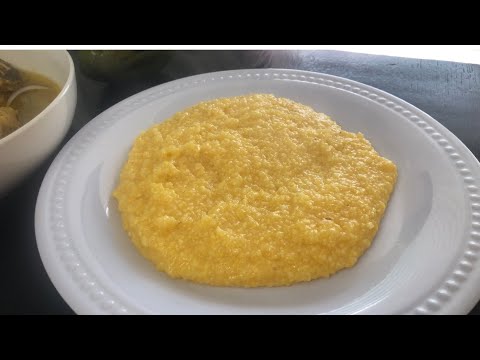 How to make a plain Haitian style Cornmeal (Mayi Moulin)