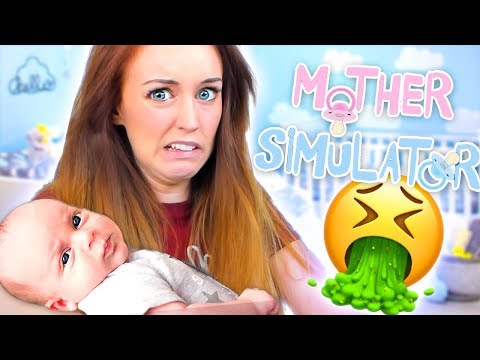 🍼WHY I'M NEVER HAVING CHILDREN...🤮 - Mother Simulator #3!