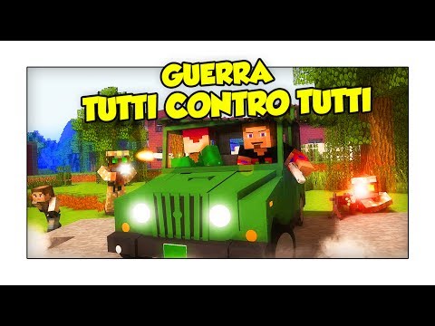 FUGA E BATTAGLIA NEL BUNKER! - w/ Lyon e Two Players One Console - Minecraft ITA