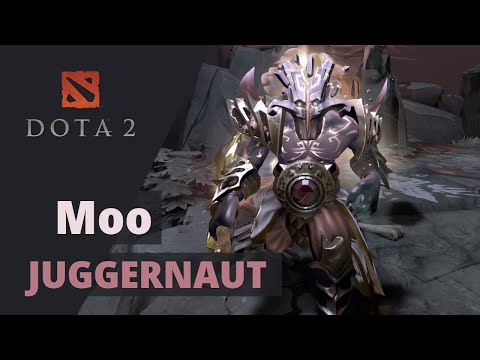Moo (Rank 4) plays Juggernaut Dota 2 Full Gameplay