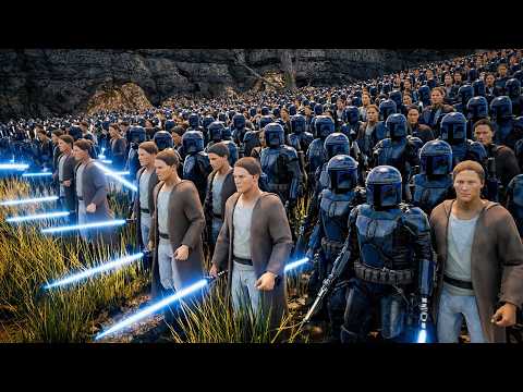 3,331,300 ZOMBIES SWARM 110,000 JEDI | CLONES + MANDALORIANS (UEBS 2)