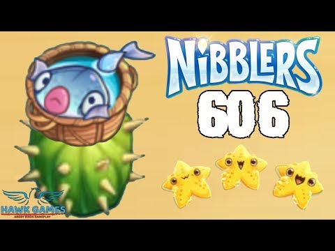 Fruit Nibblers Level 606 - 3 Stars Walkthrough, No Boosters