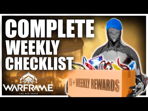 The Complete Warframe Weekly Routine Guide (2026) - Never Miss Rewards Again
