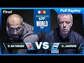 Final Semih SAYGINER Vs Dick JASPERS Sharm El Sheikh World Cup 3 Cushion 2021
