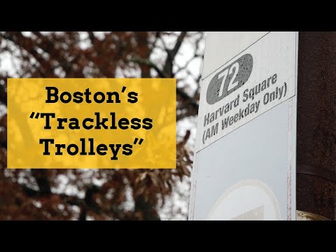 Boston's Four Trolleybus Routes