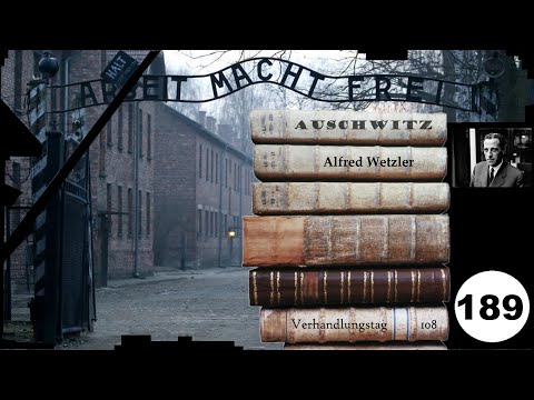 (189) Zeuge: Alfred Wetzler - Frankfurter-Auschwitz-Prozess