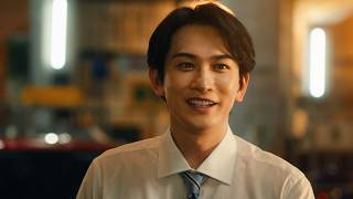 町田啓太、スーツ姿のまま膝をつき車を拭き上げる　誠実な店舗スタッフ好演　宮崎優と再共演　「カープレミア」新CM＋メーキング