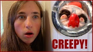 Scary Clown Thief Broke Into our Home Then Played in The Elevator
