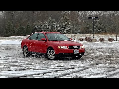 Audi A4 B6 Quattro Snow Drifting (1.8T)
