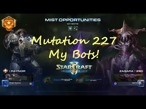 StarCraft 2 Co-Op Mutation 227 - My Bots! Raynor (SCANS!) on Brutal!