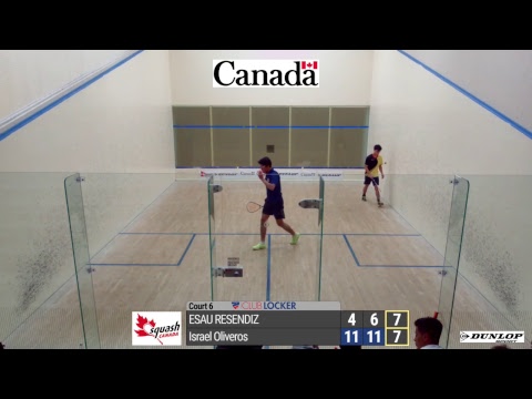 2018 12 09 - Afternoon - Canadian Junior Open - Court 6