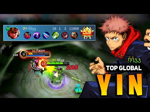 Yin Best Build 2023 [ Yin Top Global Gameplay ] By ῆῆჯჯ  - Mobile Legends