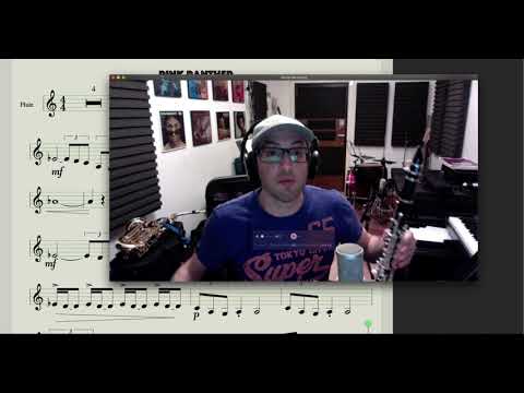 Pink Panther Clarinet  Lesson