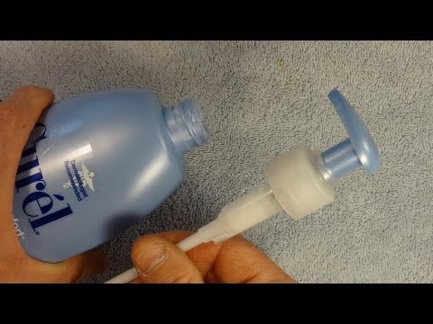 How To Fix Clogged Lotion Pump