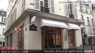 preview picture of video 'Video Tour of a 1-Bedroom Vacation Rental Apartment in Saint Germain des Pres, Paris'