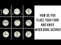 Table Manners | Resting Utensil Etiquette